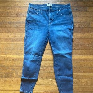 Madewell 10” high rise skinny (new)